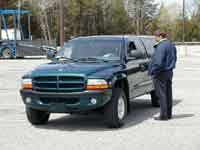 Walt drving Tom's truck